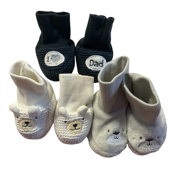 Adorable Baby Booties Set - Picture 1 of 4
